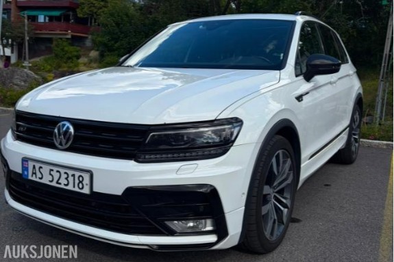 2017 Volkswagen Tiguan R-LINE 2,0 TDI 150HK 4MOTION DSG HENGERFESTE VARMER