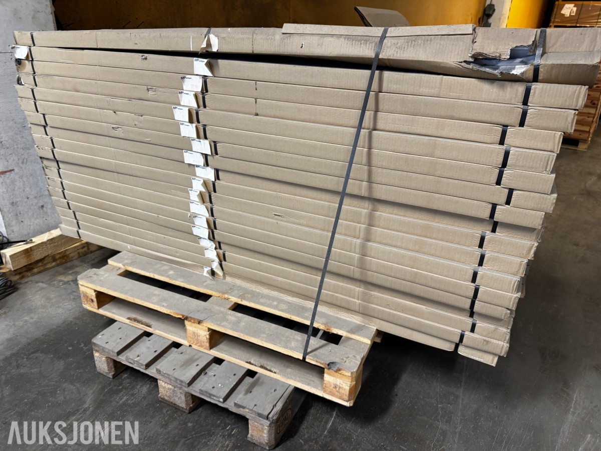 3 paller Kabelkanal 40x400x2000 mm 360 V