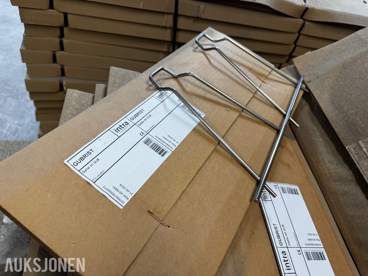 3 paller Kabelkanal 40x400x2000 mm 360 V