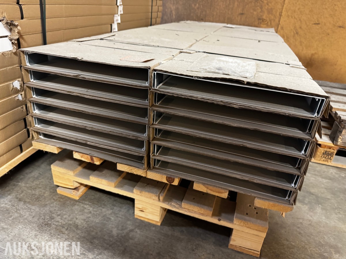 3 paller Kabelkanal 40x400x2000 mm 360 V