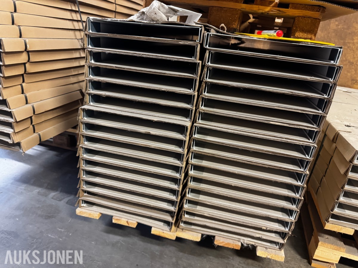 3 paller Kabelkanal 40x400x2000 mm 360 V