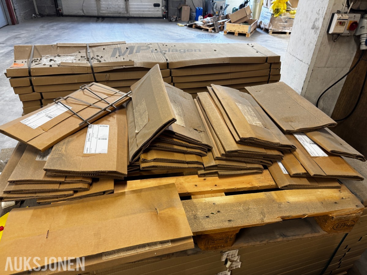 3 paller Kabelkanal 40x400x2000 mm 360 V
