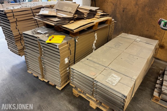 3 paller Kabelkanal 40x400x2000 mm 360 V