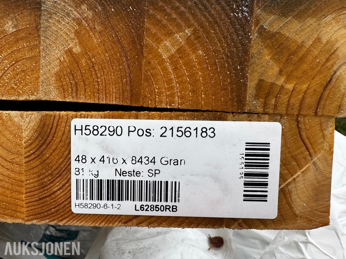 4 pakker Kerto bjelker i lange lengder