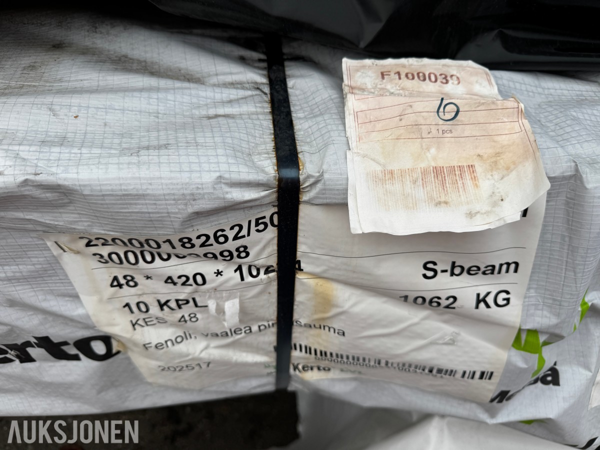 4 pakker Kerto bjelker i lange lengder