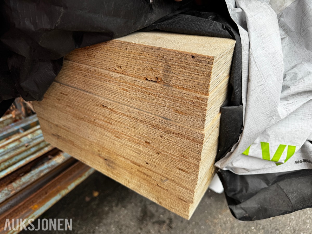 4 pakker Kerto bjelker i lange lengder