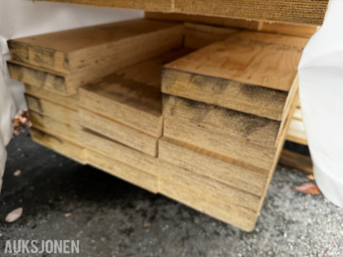 4 pakker Kerto bjelker i lange lengder