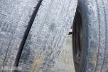 8 stk. Bridgestone RW-Drive 295/80R22.5 152/148M, M+S, på stålfelg