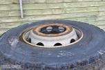 8 stk. Bridgestone RW-Drive 295/80R22.5 152/148M, M+S, på stålfelg