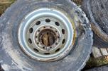 8 stk. Bridgestone RW-Drive 295/80R22.5 152/148M, M+S, på stålfelg