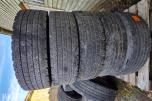 8 stk. Bridgestone RW-Drive 295/80R22.5 152/148M, M+S, på stålfelg