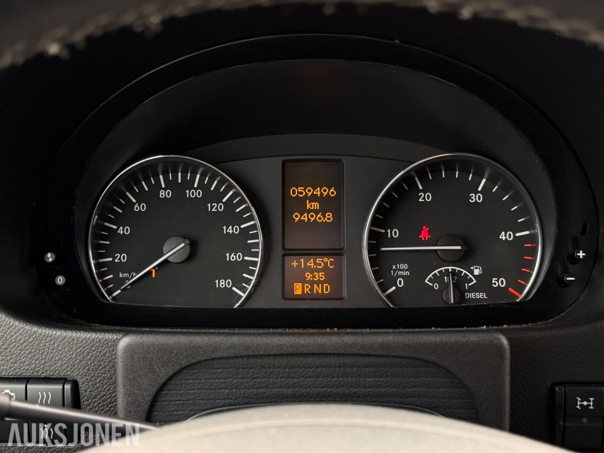 2018 MERCEDES-BENZ SPRINTER, 519CDI 3.0-190 D 4X4, JAKTBIL/CAMPER, 59496KM
