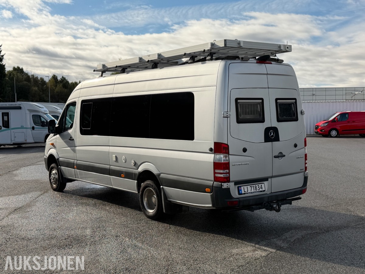 2018 MERCEDES-BENZ SPRINTER, 519CDI 3.0-190 D 4X4, JAKTBIL/CAMPER, 59496KM