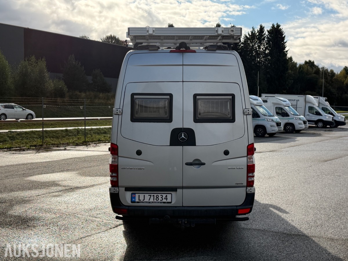 2018 MERCEDES-BENZ SPRINTER, 519CDI 3.0-190 D 4X4, JAKTBIL/CAMPER, 59496KM