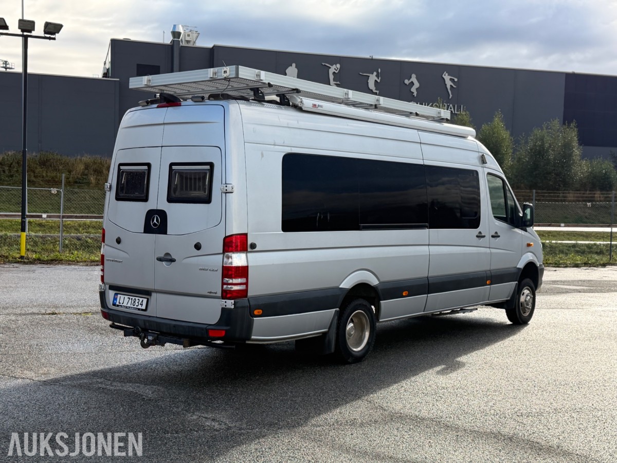 2018 MERCEDES-BENZ SPRINTER, 519CDI 3.0-190 D 4X4, JAKTBIL/CAMPER, 59496KM