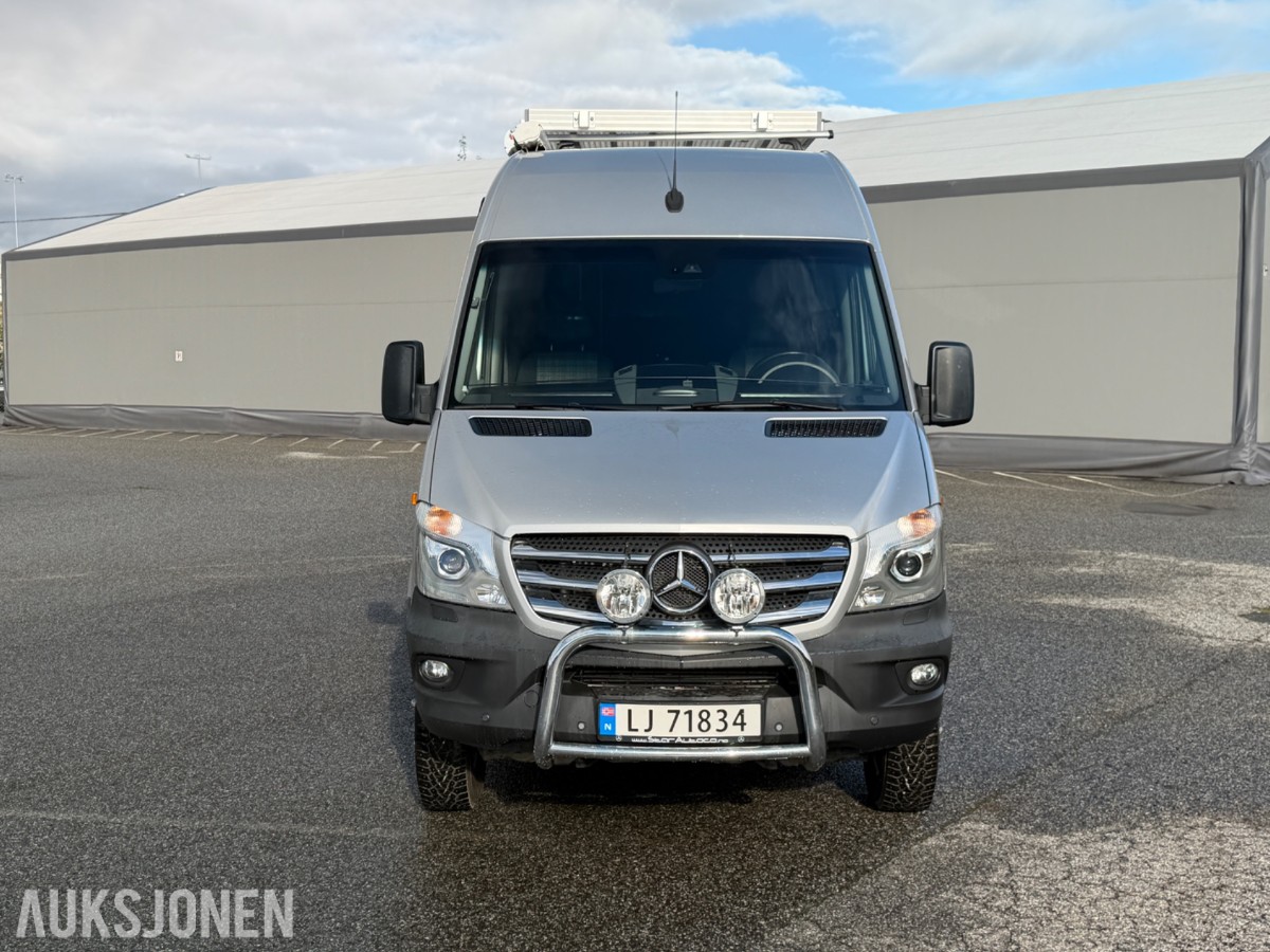 2018 MERCEDES-BENZ SPRINTER, 519CDI 3.0-190 D 4X4, JAKTBIL/CAMPER, 59496KM