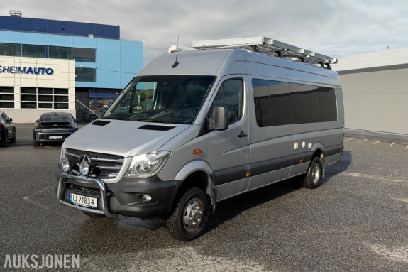 2018 MERCEDES-BENZ SPRINTER, 519CDI 3.0-190 D 4X4, JAKTBIL/CAMPER, 59496KM