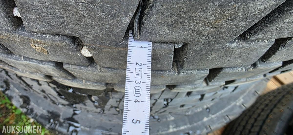4 stk. Bridgestone RW-Drive 315/80R22.5, M+S, uten felg