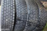 4 stk. Bridgestone RW-Drive 315/80R22.5, M+S, uten felg