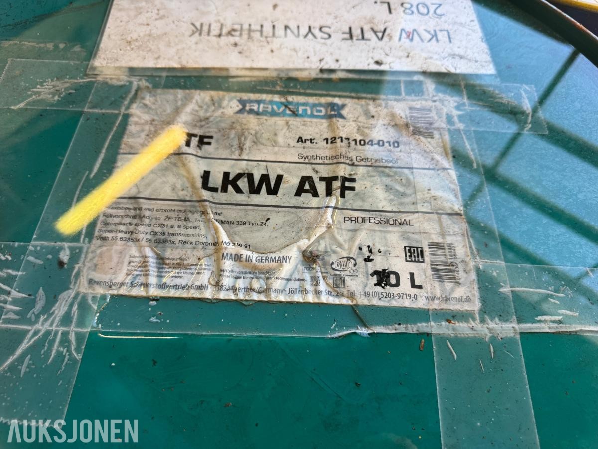 1 stk Ravenol LKW ATF syntetisk girolje 208 liter fat