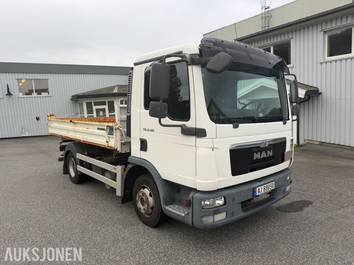 2013 MAN TGL Tippbil 126983km