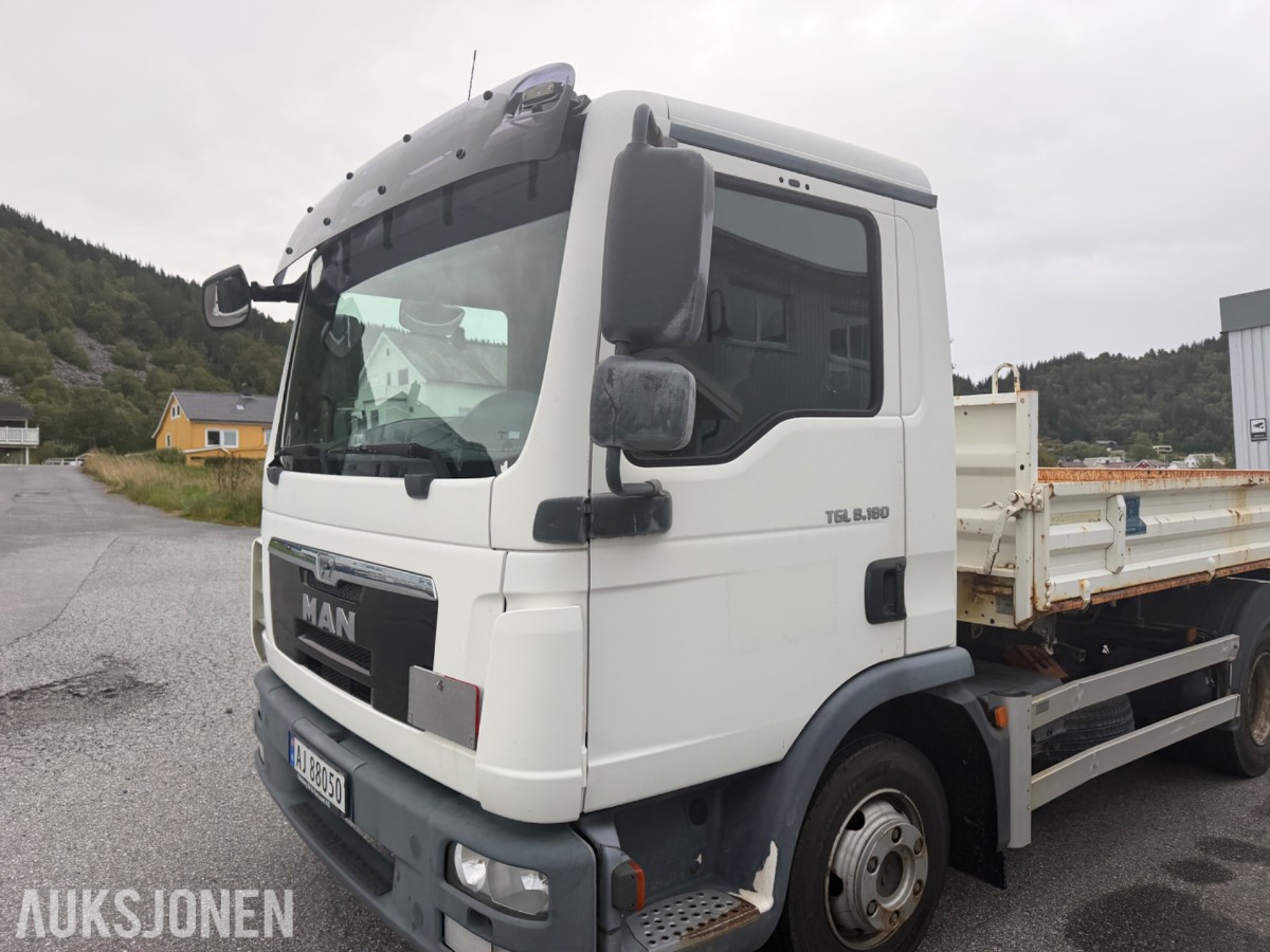 2013 MAN TGL Tippbil 126983km