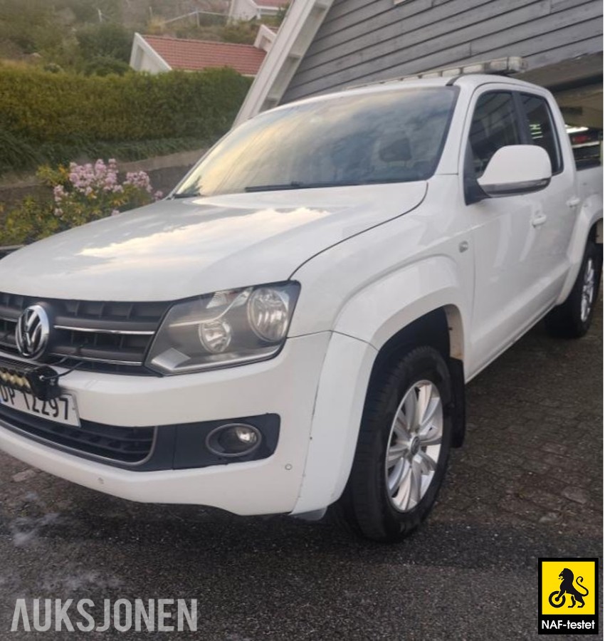 2013 VOLKSWAGEN AMAROK TDI 179HK 4MOTION AUTO 5-SETER NAF-TEST EU-OK 09.28