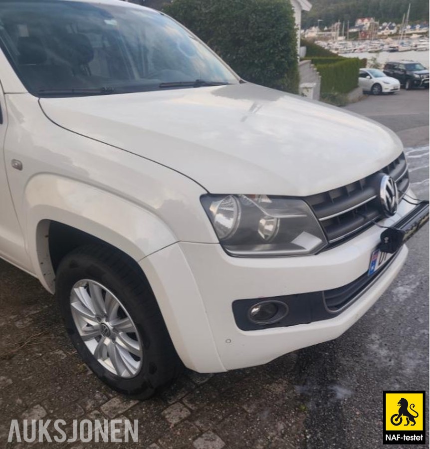 2013 VOLKSWAGEN AMAROK TDI 179HK 4MOTION AUTO 5-SETER NAF-TEST EU-OK 09.28