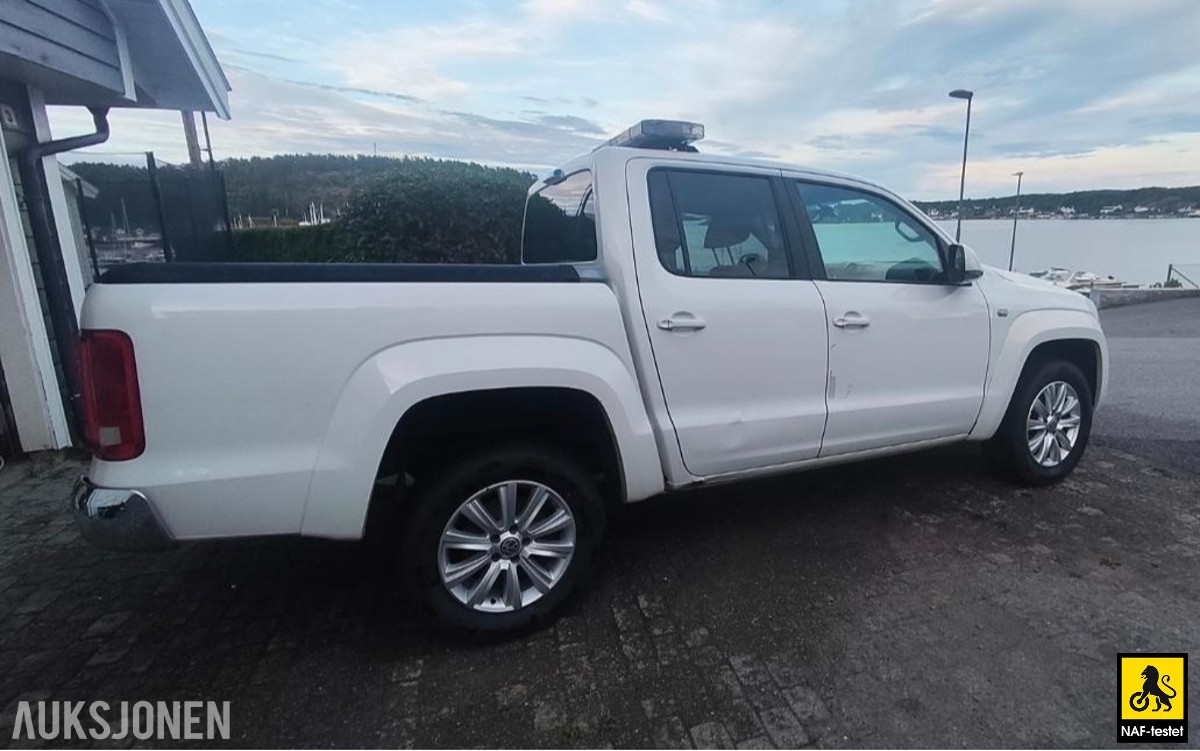 2013 VOLKSWAGEN AMAROK TDI 179HK 4MOTION AUTO 5-SETER NAF-TEST EU-OK 09.28