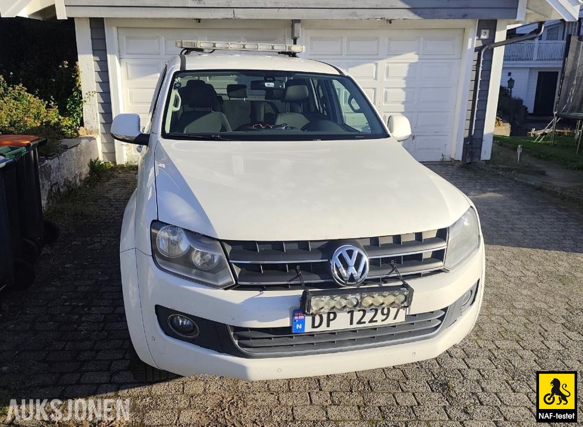 2013 VOLKSWAGEN AMAROK TDI 179HK 4MOTION AUTO 5-SETER NAF-TEST EU-OK 09.28