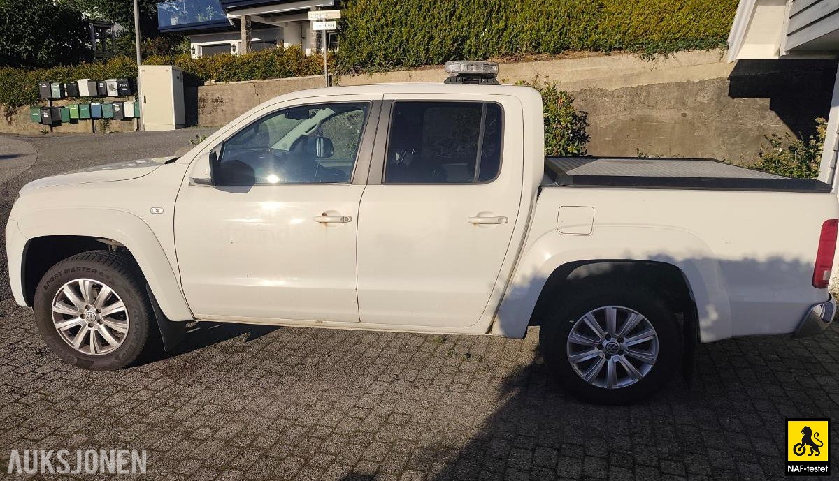2013 VOLKSWAGEN AMAROK TDI 179HK 4MOTION AUTO 5-SETER NAF-TEST EU-OK 09.28