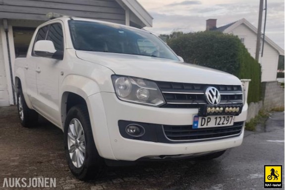 2013 VOLKSWAGEN AMAROK 2.0 TDI 179HK 4MOTION AUTOMAT 5-SETER EU-OK 09.28 NAF-TEST