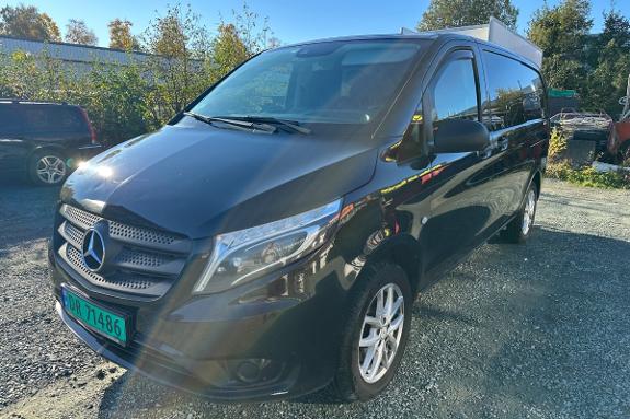 2019 Mercedes-Benz Vito 163 HK A2 4MATIC AUT HENGERFESTE VARMER NAVI LED KAMERA 
