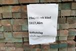 29 x 48 mm. Rektangulær kledning. Saltutlsag