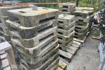 Parti 21 stk betongfundamenter - ballastblokker for byggegjerder