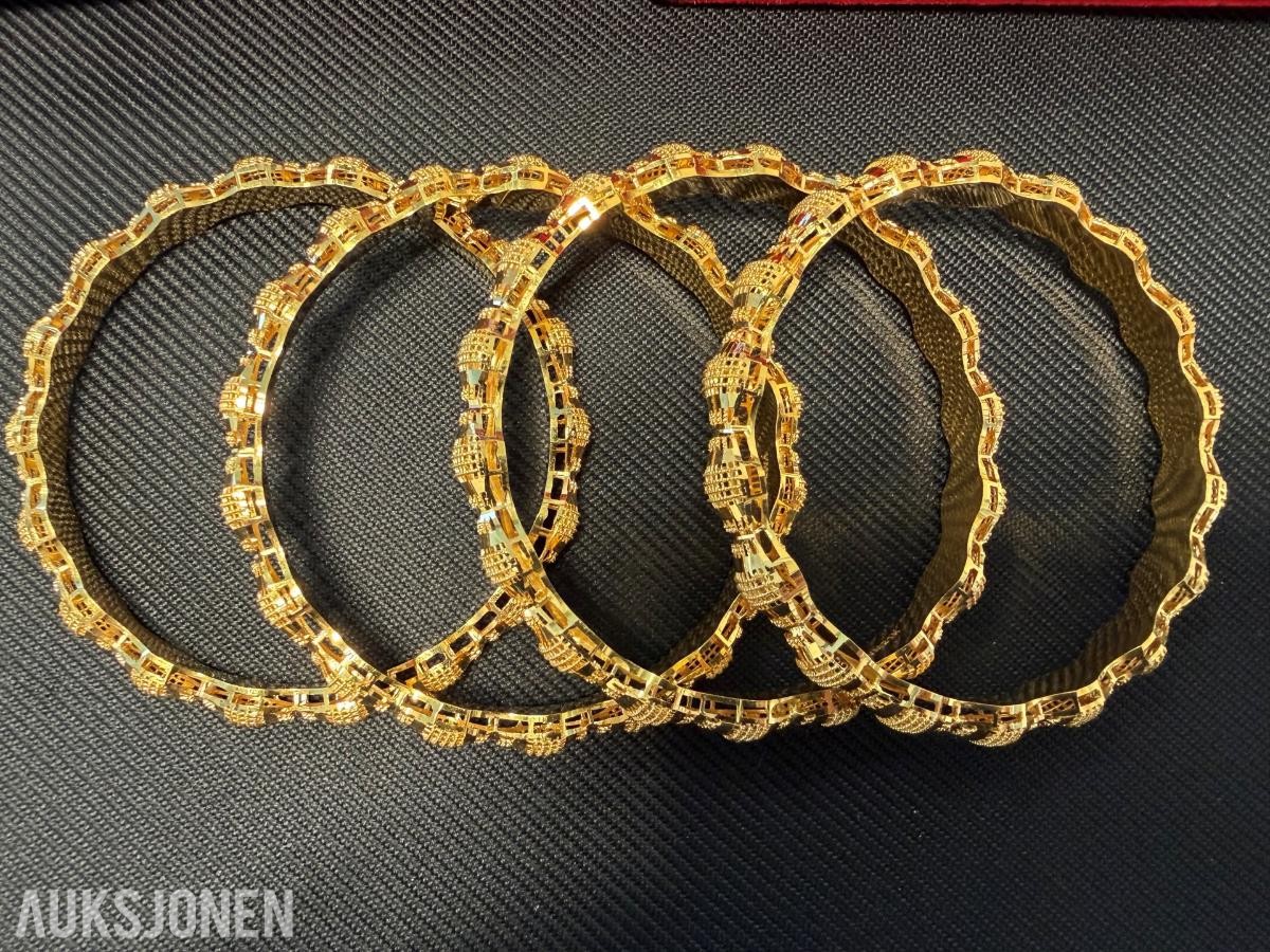 Gold House Jewellery Bangles 21K