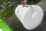 Dieseltank med pumpe og telleverk