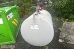 Dieseltank med pumpe og telleverk