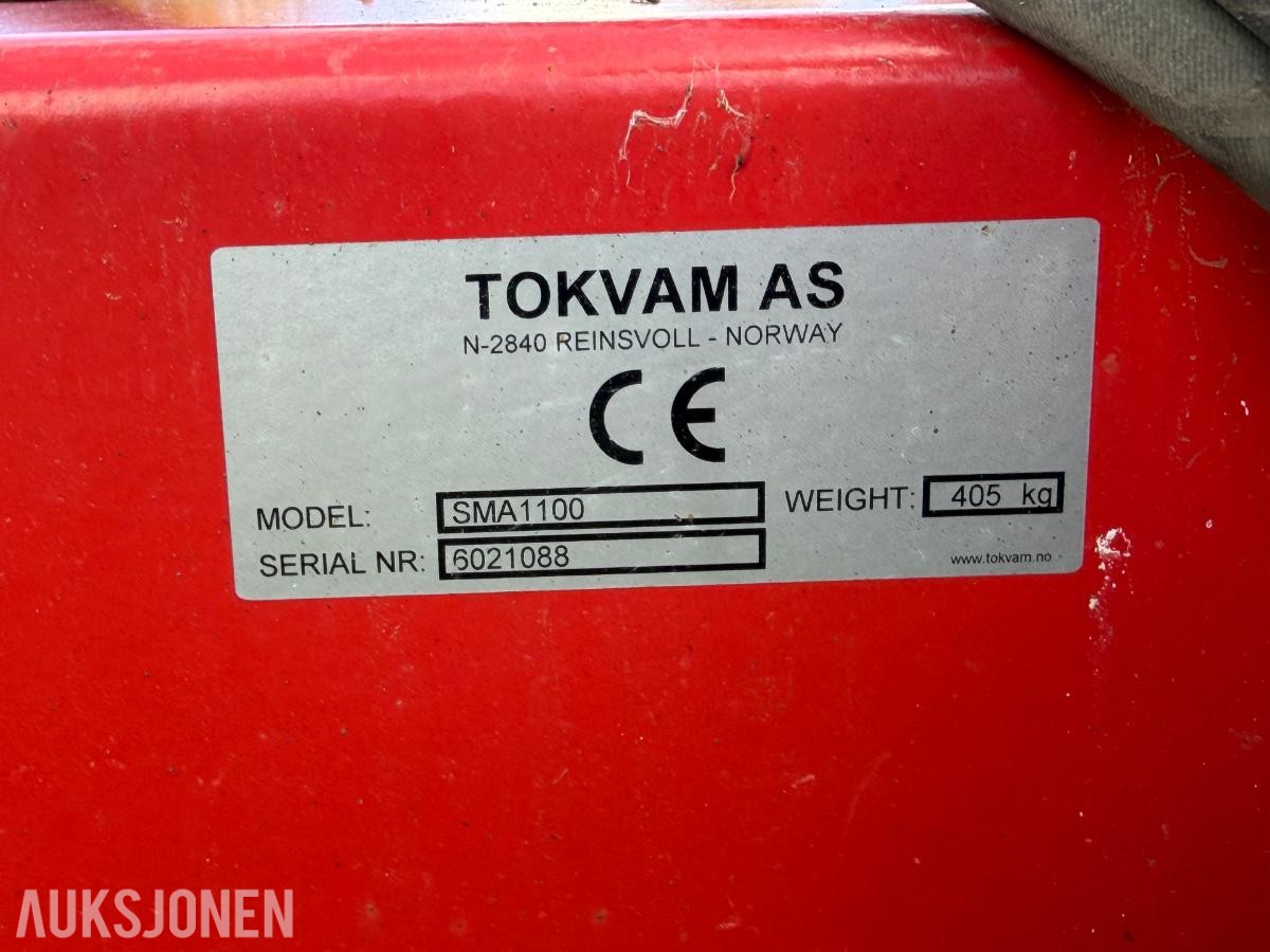 Tokvam SMA1100 strøkasse - 1100L