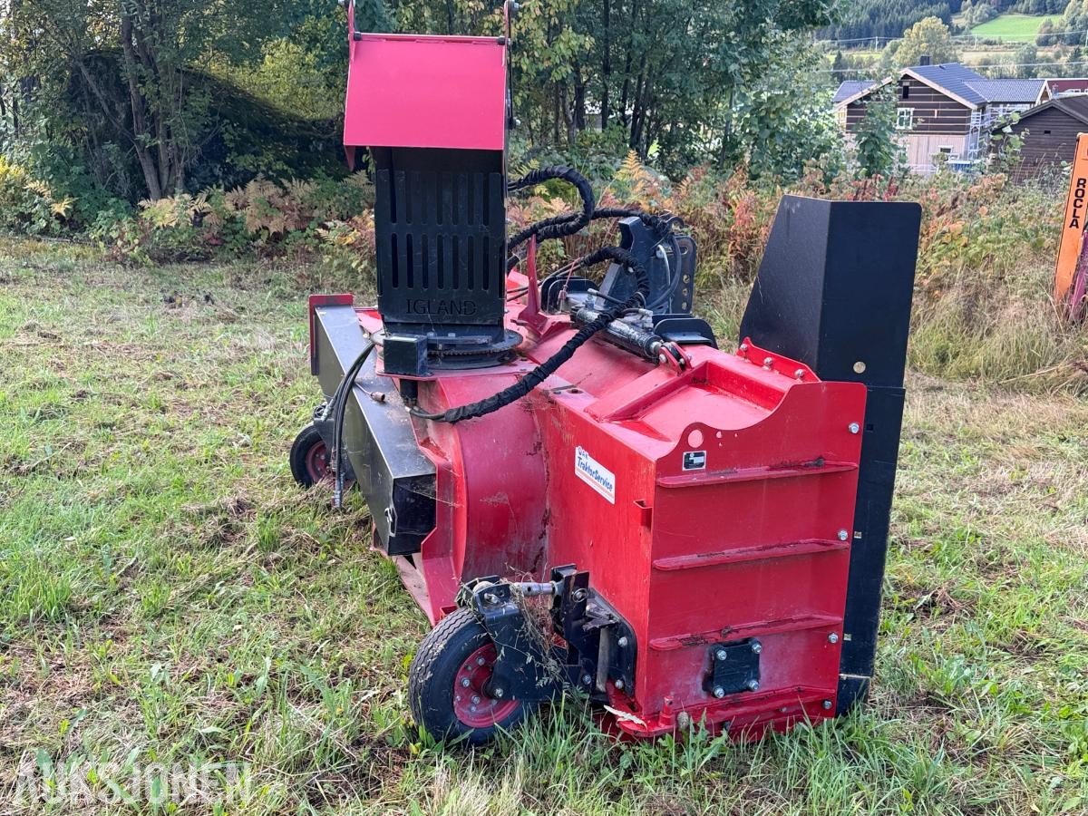 Igland SP 2580-SE snøfreser med slideflex og PTO aksel