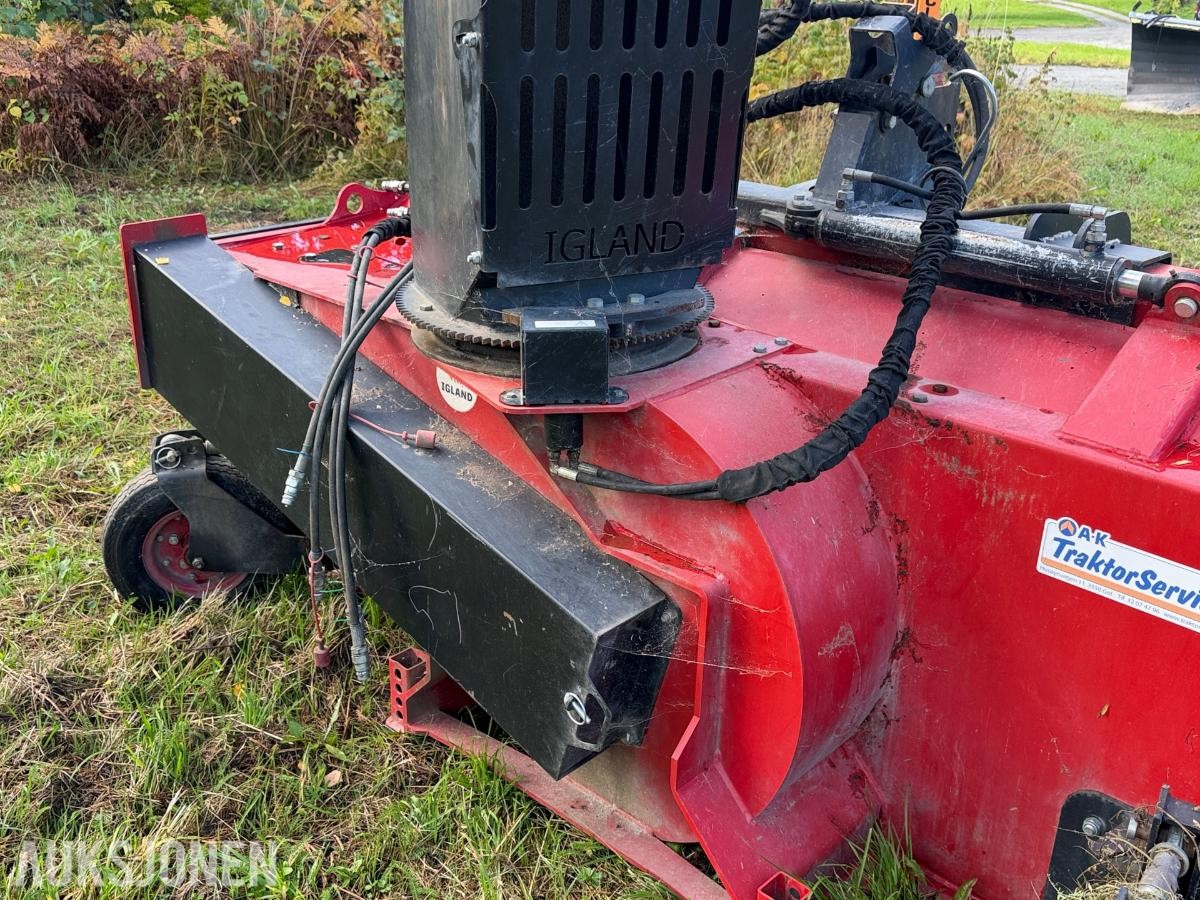 Igland SP 2580-SE snøfreser med slideflex og PTO aksel