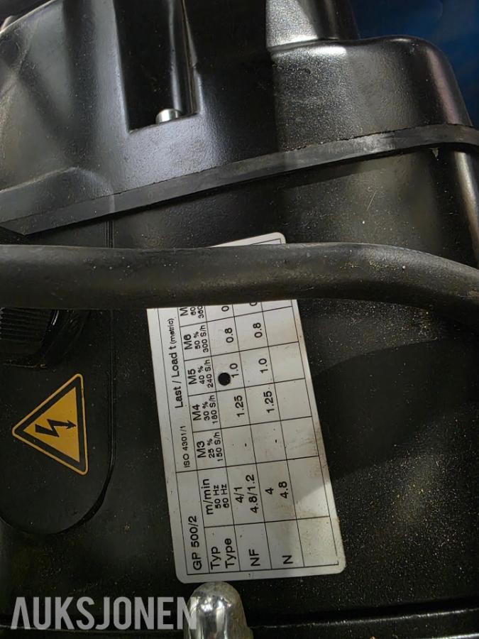 2019 Bretteville portalkran 2000 kg CMU 2000kg