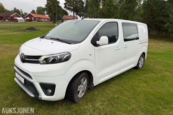 2020 Toyota ProAce 1,5D 120hk L1 / EU-OK til 05.2027 / 3-seter / ryggekamera 