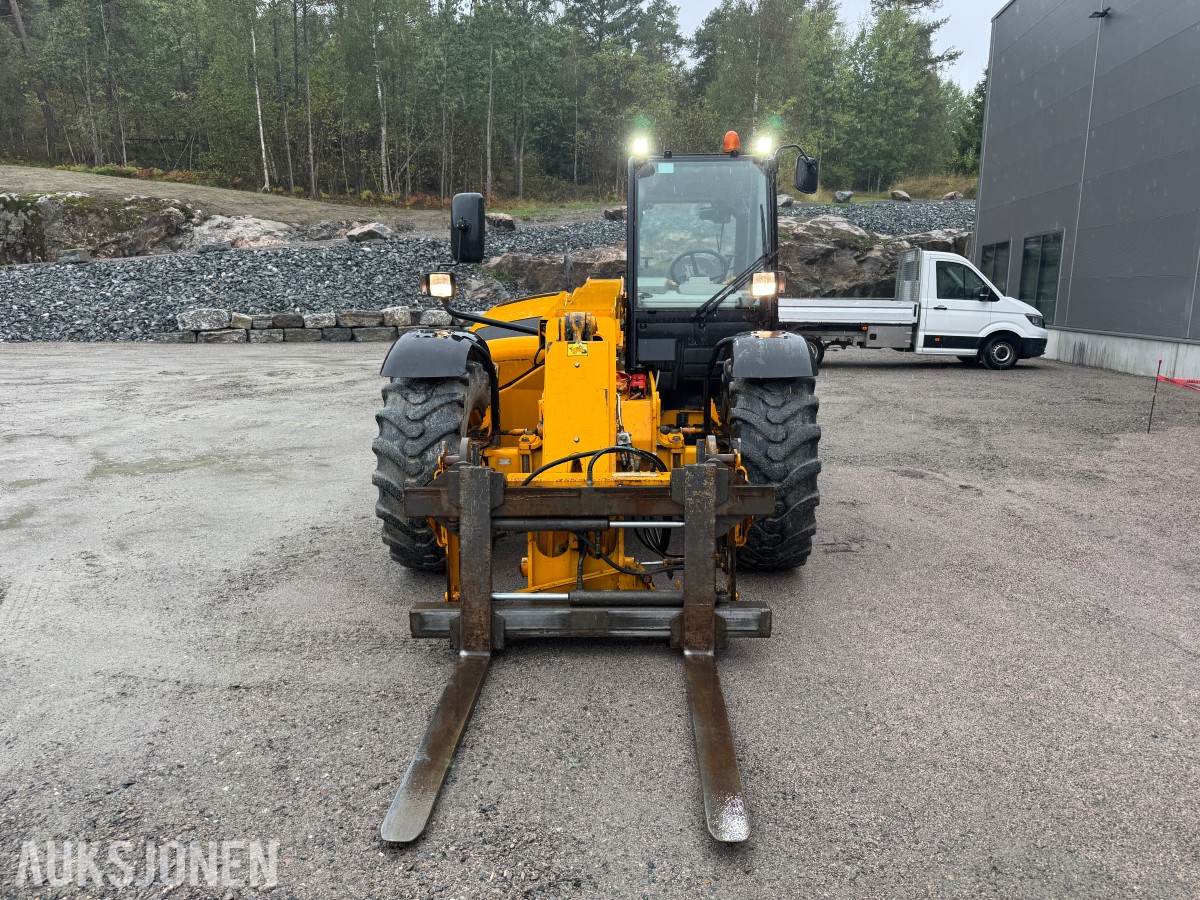 2002 JCB 530-70 Super teleskoptruck, pallegafler, 2 skuffer