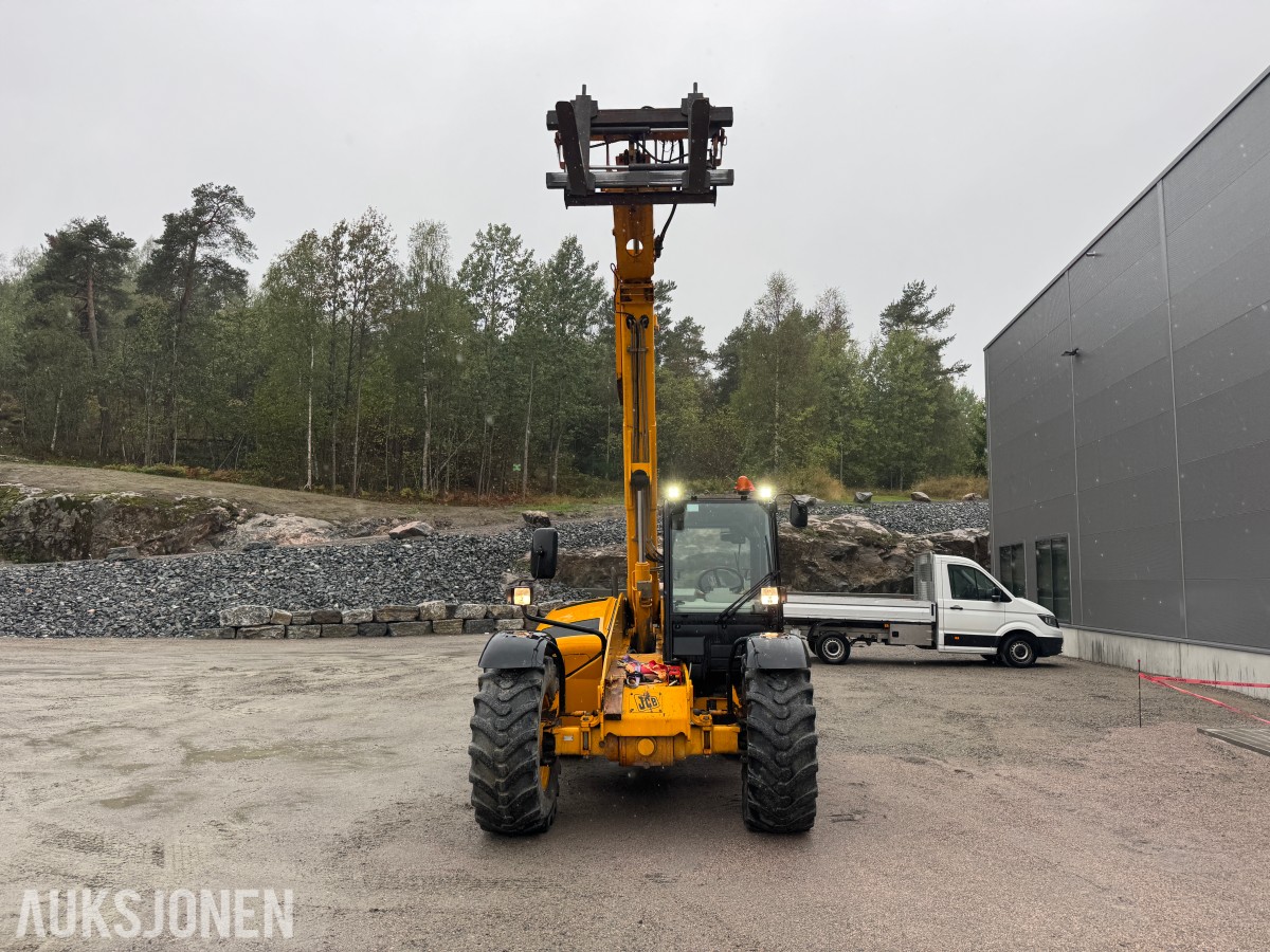 2002 JCB 530-70 Super teleskoptruck, pallegafler, 2 skuffer