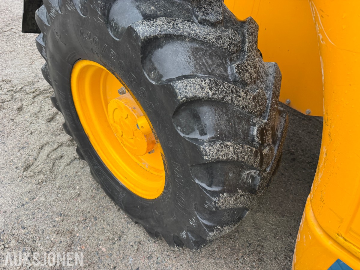 2002 JCB 530-70 Super teleskoptruck, pallegafler, 2 skuffer