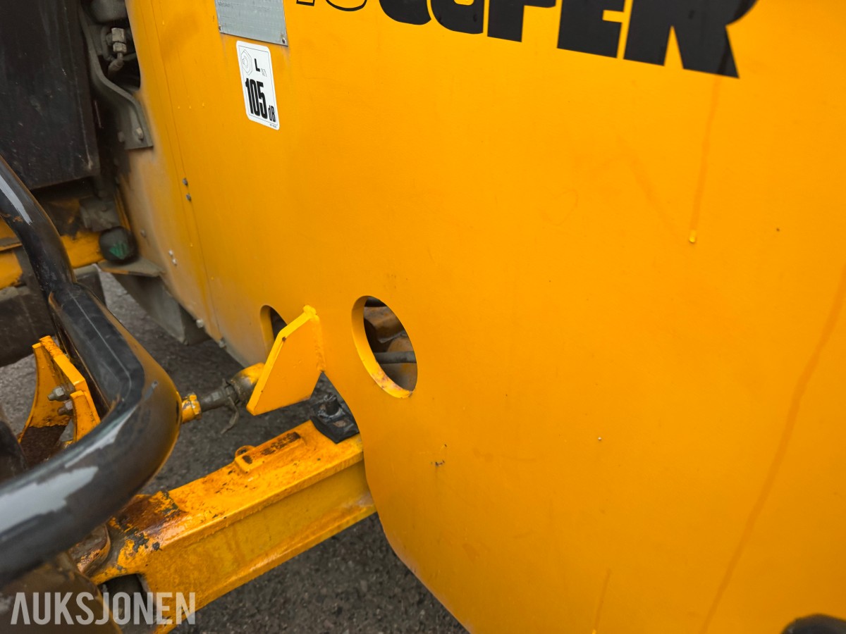 2002 JCB 530-70 Super teleskoptruck, pallegafler, 2 skuffer