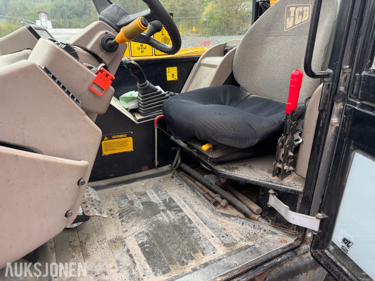 2002 JCB 530-70 Super teleskoptruck, pallegafler, 2 skuffer