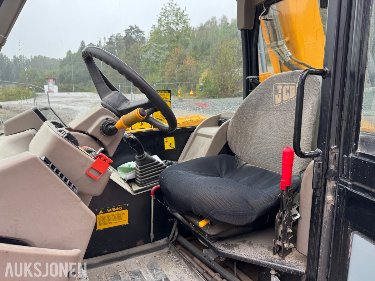 2002 JCB 530-70 Super teleskoptruck, pallegafler, 2 skuffer