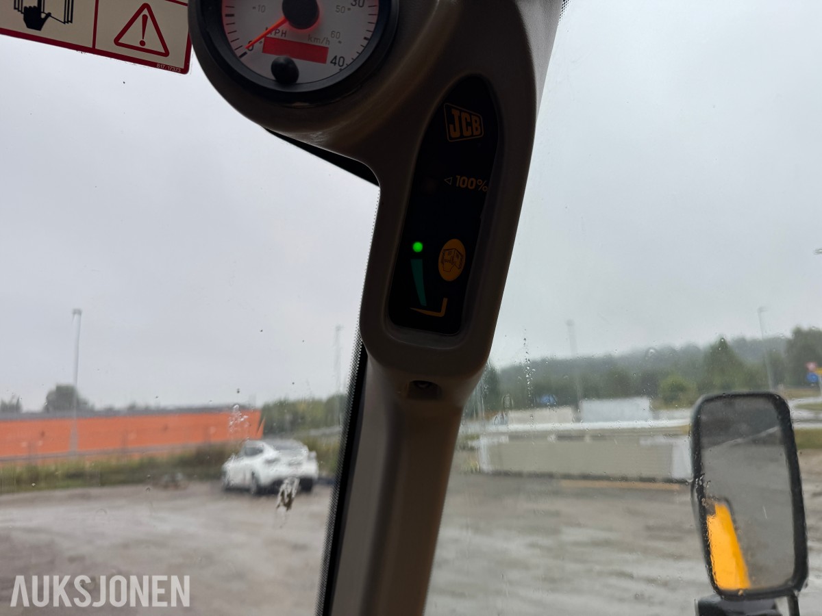2002 JCB 530-70 Super teleskoptruck, pallegafler, 2 skuffer
